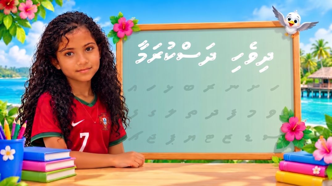 ހ، ށ ދަސްކޮށްލަމާ ❤️ | Dhivehi Akuru Dhaskohlama | Learn Thaana Letters for Kids